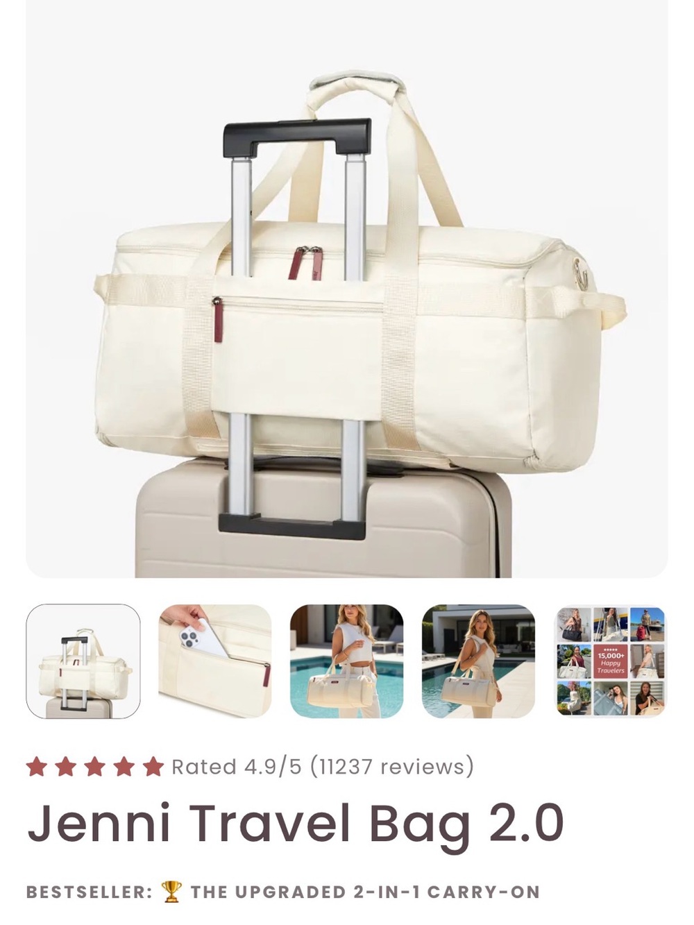 Two Jenni Duffle Bags! - Picture 3 of 11